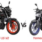 yamaha FZ-S FI V4 vs MT-15 V2