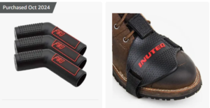 gear shift shoe protector lever vs shoe pad