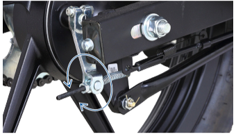 drum brake adjustment rear