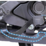 rear brake lever free play for drum brake