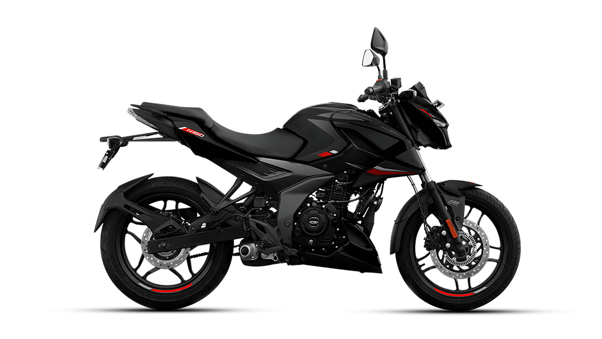 Bajaj Pulsar N160 image black