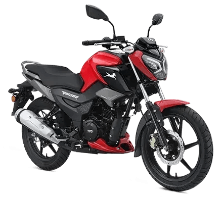 tv raider 125 cc red