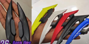 TVS Raider 125 full modification aero fins