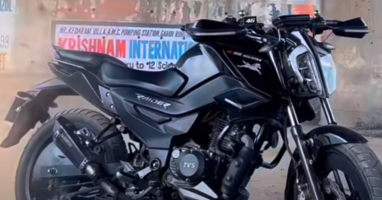 TVS Raider 125 full modification duke 200 face