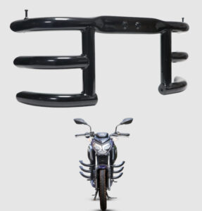 tvs raider crash gurard modified