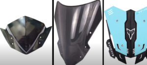 tvs raider wisors
