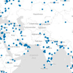 Data Center Map indian data center density