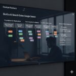 create building AI search engine like Google Search developer roadmap